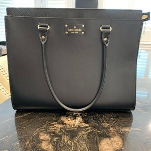 Beautiful black structured Kate Spade Handbag ♠️